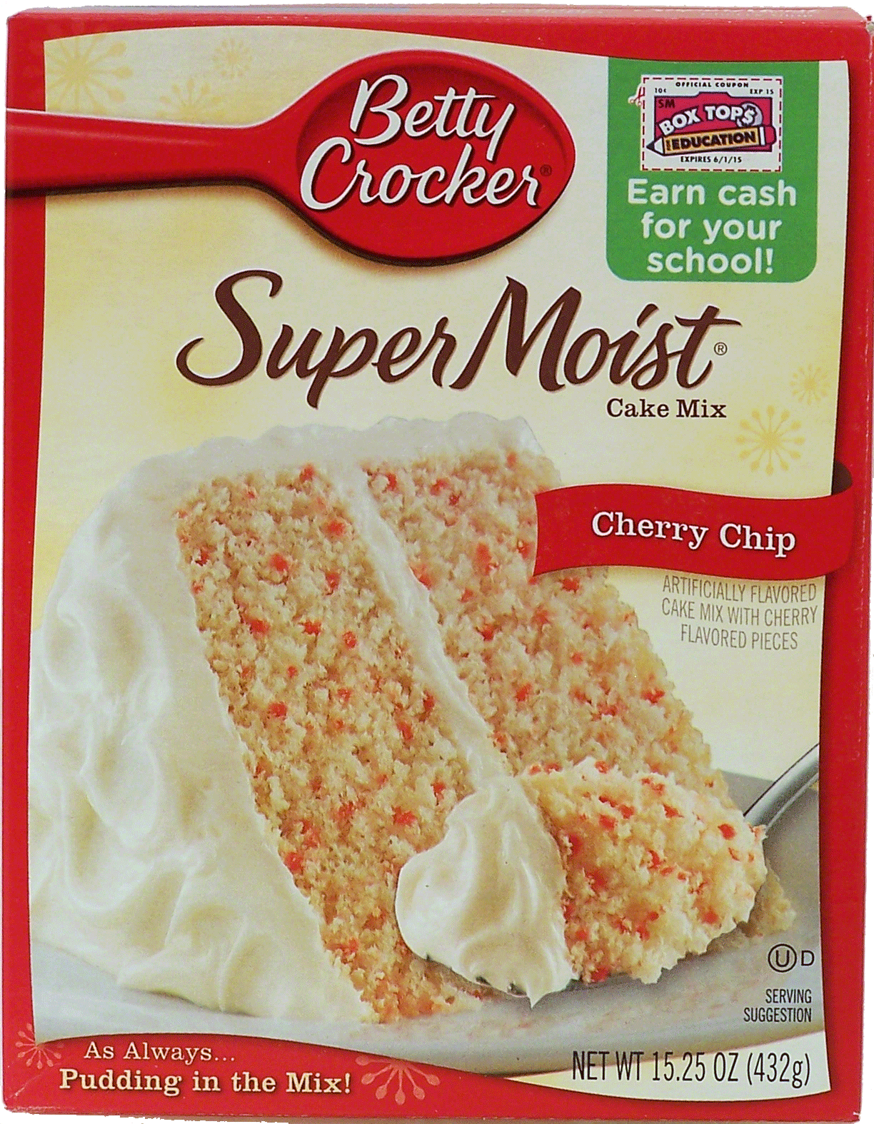 Betty Crocker Super Moist cherry chip cake mix Full-Size Picture